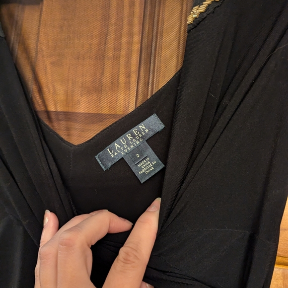 Ralph Lauren Floor Length Beaded Gown / Dress - Picture 5 of 5